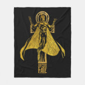 Black Adam | Doctor Fate Character Graphic Fleecedecke (Vorderseite)