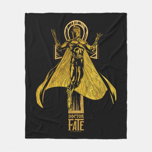 Black Adam | Doctor Fate Character Graphic Fleecedecke (Vorderseite)