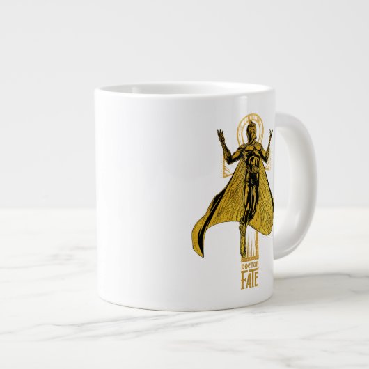 Black Adam | Doctor Fate Character Graphic Jumbo-Tasse (Vorderseite Rechts)
