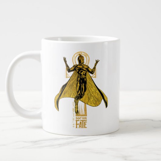 Black Adam | Doctor Fate Character Graphic Jumbo-Tasse (Links)