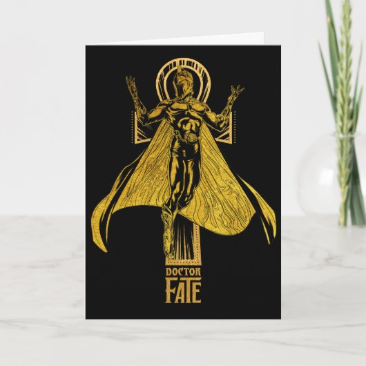 Black Adam | Doctor Fate Character Graphic Karte (Vorderseite)