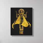 Black Adam | Doctor Fate Character Graphic Leinwanddruck (Vorderseite)