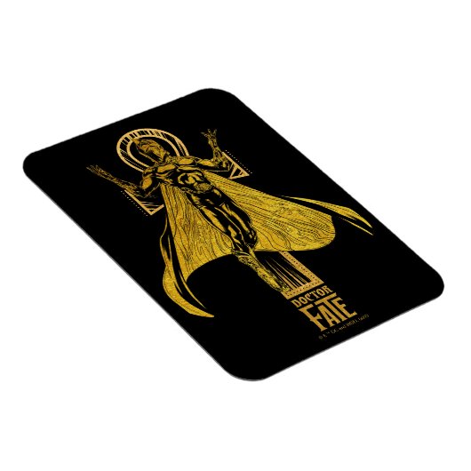 Black Adam | Doctor Fate Character Graphic Magnet (Rechte Seite)
