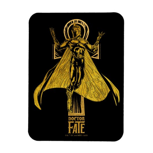 Black Adam | Doctor Fate Character Graphic Magnet (Vertikal)