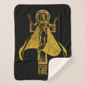 Black Adam | Doctor Fate Character Graphic Sherpadecke (Vorderseite)