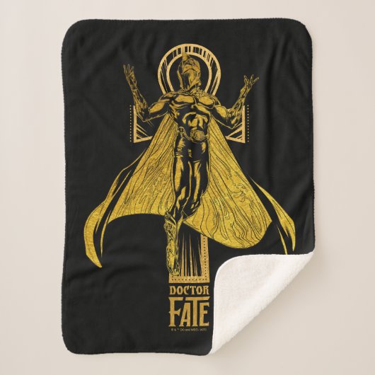 Black Adam | Doctor Fate Character Graphic Sherpadecke (Vorderseite)