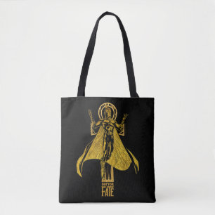 Black Adam Doctor Fate Character Graphic Tasche