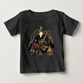 Black Adam Dreiecksgruppe Graphic Baby T-shirt (Vorderseite)