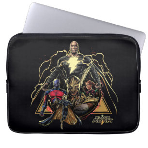 Black Adam Dreiecksgruppe Graphic Laptopschutzhülle