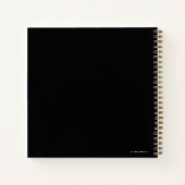 Black Adam Dreiecksgruppe Graphic Notizblock (Rückseite)