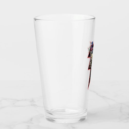 Black Adam Group Blitzgrafik Glas (Rechts)