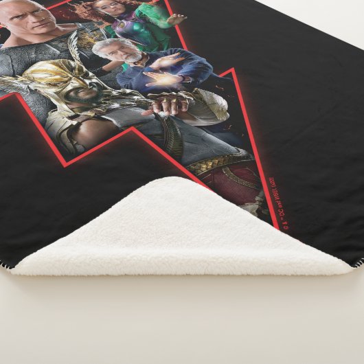 Black Adam Group Blitzgrafik Sherpadecke (3/4)