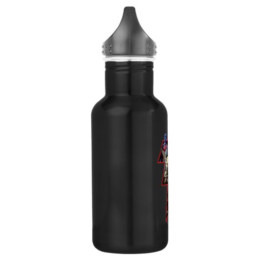 Black Adam Group Lightning Graphic Edelstahlflasche (Links)