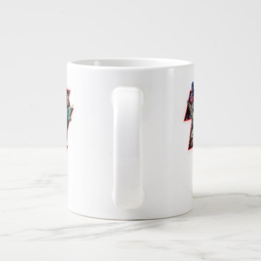 Black Adam Group Lightning Graphic Jumbo-Tasse (Rückseite)