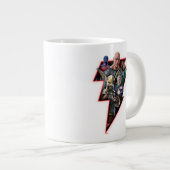 Black Adam Group Lightning Graphic Jumbo-Tasse (Vorderseite Rechts)