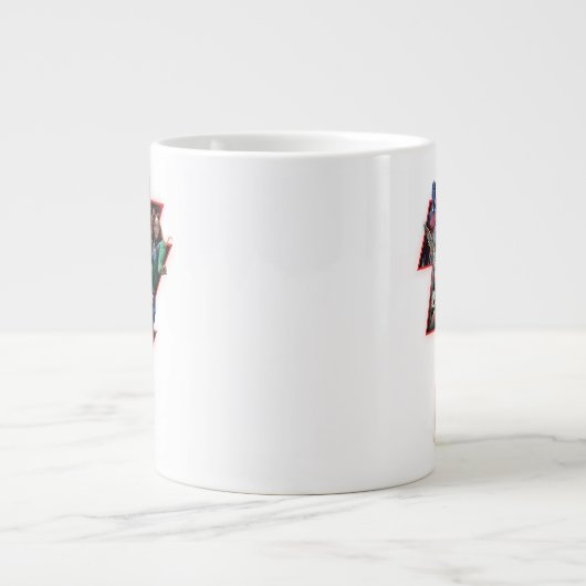 Black Adam Group Lightning Graphic Jumbo-Tasse (Vorderseite)