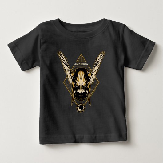 Black Adam | Hawkman Helmet Graphic Baby T-shirt (Vorderseite)