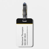 Black Adam | Hawkman Helmet Graphic Gepäckanhänger (Rückseite vertikal)