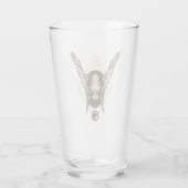 Black Adam | Hawkman Helmet Graphic Glas (Rückseite)