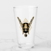 Black Adam | Hawkman Helmet Graphic Glas (Vorderseite)