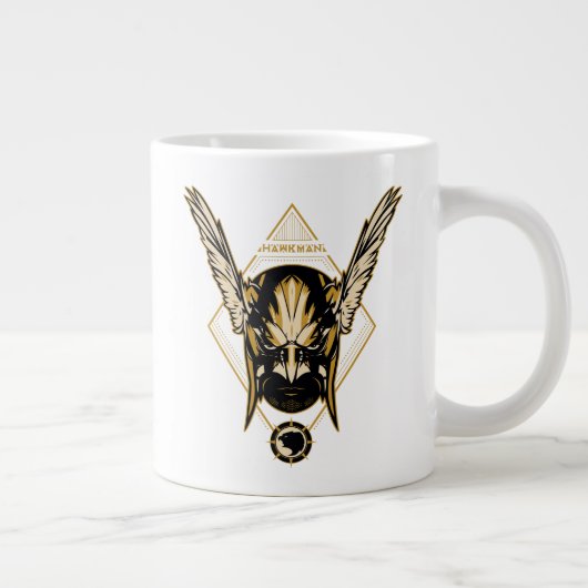 Black Adam | Hawkman Helmet Graphic Jumbo-Tasse (Rechts)