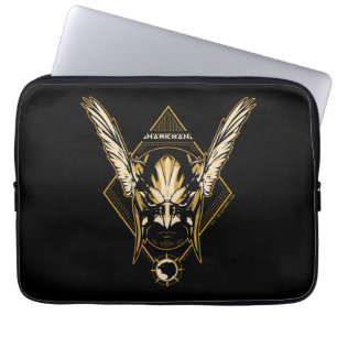 Black Adam   Hawkman Helmet Graphic Laptopschutzhülle