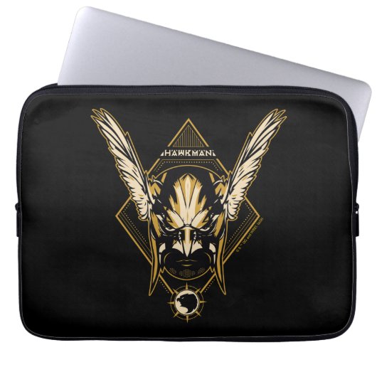 Black Adam | Hawkman Helmet Graphic Laptopschutzhülle (Vorderseite)