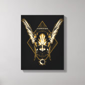 Black Adam | Hawkman Helmet Graphic Leinwanddruck (Vorderseite)