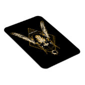 Black Adam | Hawkman Helmet Graphic Magnet (Rechte Seite)