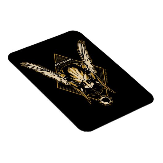 Black Adam | Hawkman Helmet Graphic Magnet (Rechte Seite)