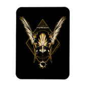 Black Adam | Hawkman Helmet Graphic Magnet (Vertikal)