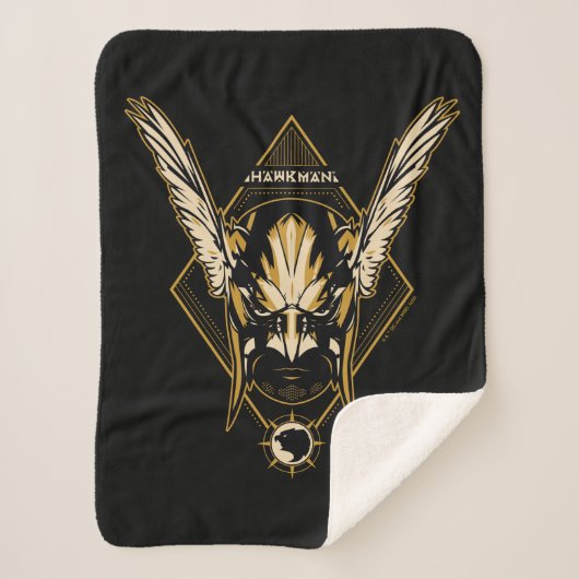 Black Adam | Hawkman Helmet Graphic Sherpadecke (Vorderseite)