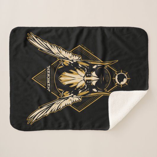 Black Adam | Hawkman Helmet Graphic Sherpadecke (Vorderseite (Horizontal))