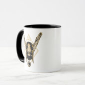 Black Adam | Hawkman Helmet Graphic Tasse (Vorderseite Links)
