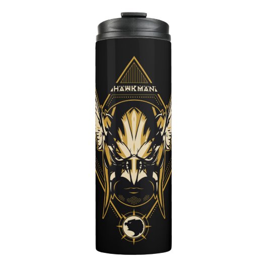 Black Adam | Hawkman Helmet Graphic Thermosbecher (Vorderseite)