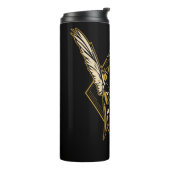 Black Adam | Hawkman Helmet Graphic Thermosbecher (Nach links gedreht)