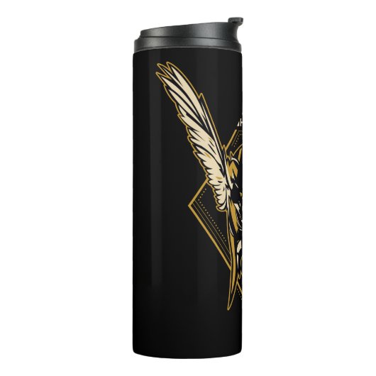 Black Adam | Hawkman Helmet Graphic Thermosbecher (Nach links gedreht)