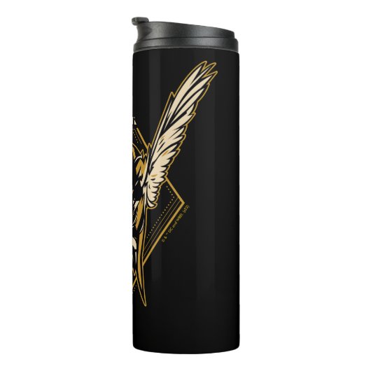 Black Adam | Hawkman Helmet Graphic Thermosbecher (Nach rechts gedreht)
