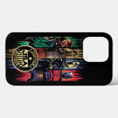 Black Adam Justice Society Heroes In Stripes Case-Mate iPhone Hülle (Rückseite (Horizontal))