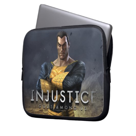 Black Adam Laptopschutzhülle (Vorderseite Links)