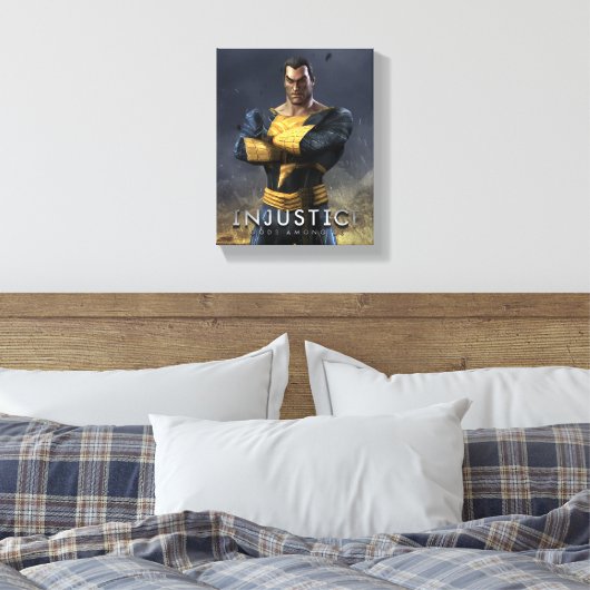 Black Adam Leinwanddruck (Insitu (Schlafzimmer))