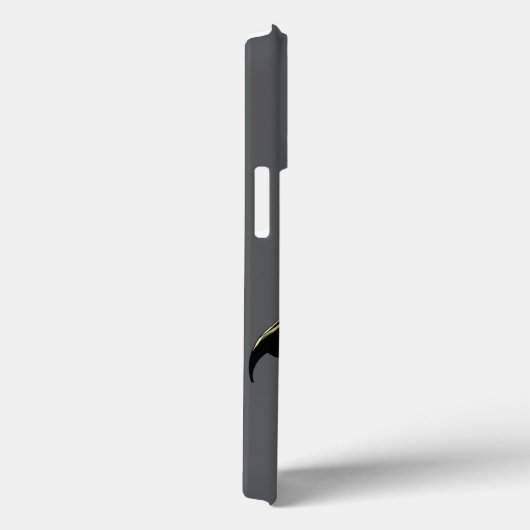 Black Adam Lightning Silhouette Graphic Case-Mate iPhone Hülle (Rückseite / Rechts)