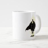 Black Adam Lightning Silhouette Graphic Jumbo-Tasse (Vorderseite Rechts)