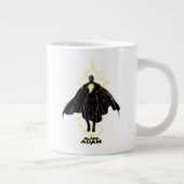 Black Adam Lightning Silhouette Graphic Jumbo-Tasse (Rechts)
