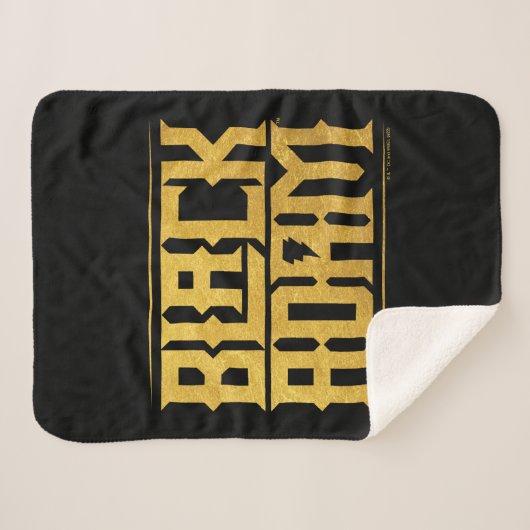 Black Adam Stacked Name Graphic Sherpadecke (Vorderseite (Horizontal))