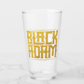 Black Adam Stacks Name Graphic Glas (Vorderseite)