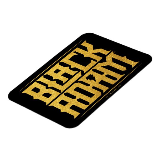 Black Adam Stacks Name Graphic Magnet (Linke Seite)