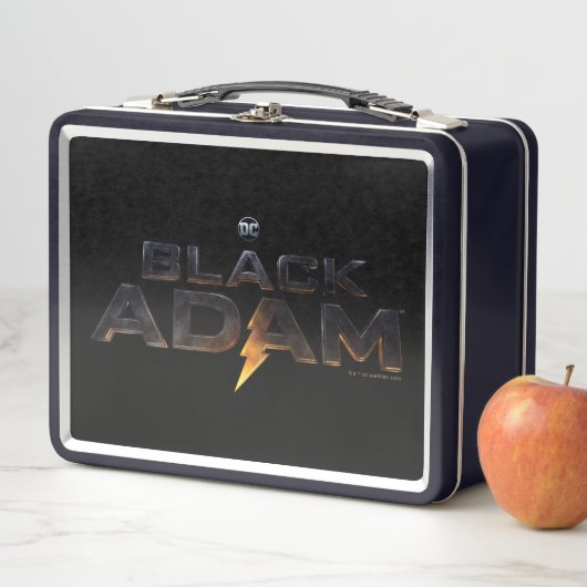 Black Adam Theatrical Logo Metall Brotdose (Beispiel)