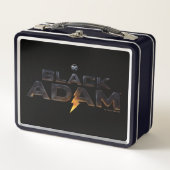 Black Adam Theatrical Logo Metall Brotdose (Vorderseite)