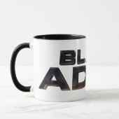 Black Adam Theatrical Logo Tasse (Links)